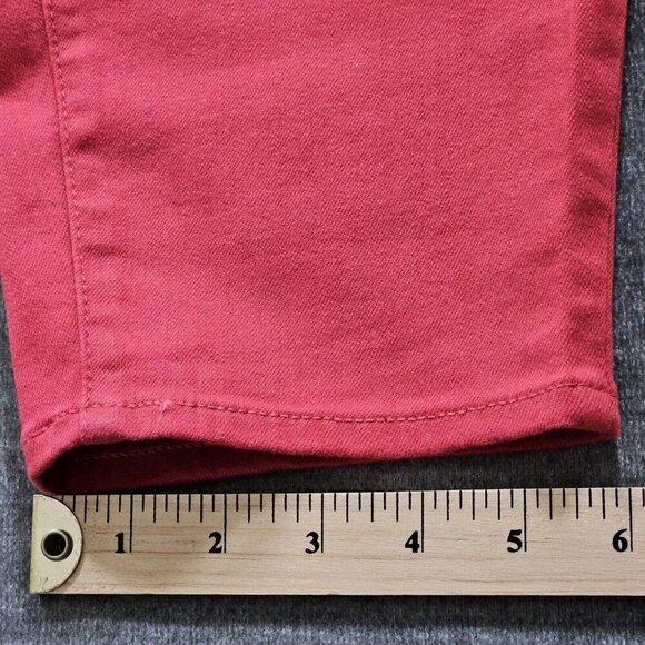 Talbots Jeggings Womens 18W Berry Pink Ankle Length Slimming High Rise Stretch - Picture 8 of 16
